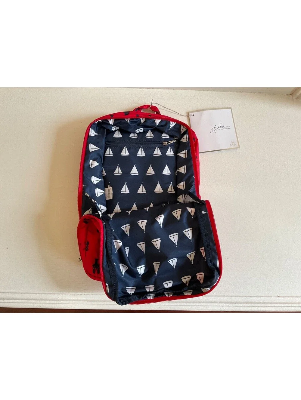 Coordinating JuJuBe Coastal Collection MiniBe Backpack and Be Light Tote Bag